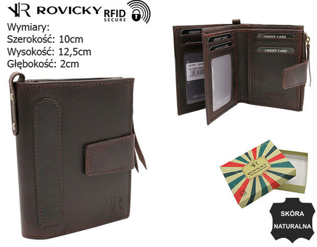 ROVICKY N1227-RHP RFID leather wallet