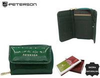 Women's leather wallet PTN 423229-SH Green