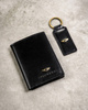Three-Piece Gift Set: Men’s Leather Wallet, Cardholder and Keychain PETERSON PTN SET3-N4L-V