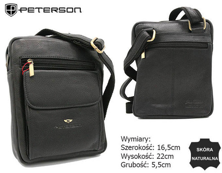 Torba skórzana PETERSON PTN-PR-100-NDM