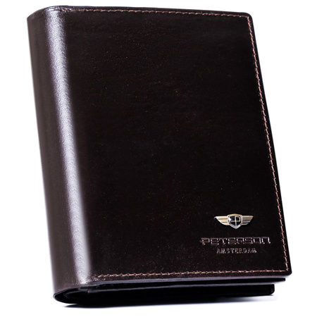 PETERSON PTN 22310-VT RFID leather wallet