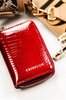 Patent leather women's wallet PTN PH33-1-RS Red