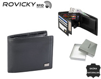 Portfel skórzany RFID ROVICKY PC-103-BAR