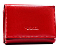 Women's leather wallet 247-GCL RED