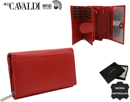 CAVALDI RD-21-GCL 4U RFID leather wallet