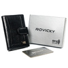 ROVICKY leather RFID card case CPR-032-BAR