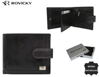 Portfel skórzany RFID ROVICKY PC-107L-BAR