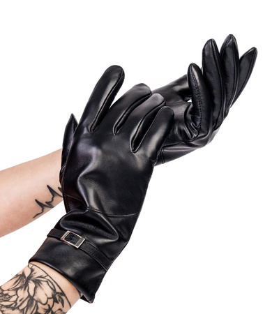 ROVICKY leather gloves R-RDS-04-O