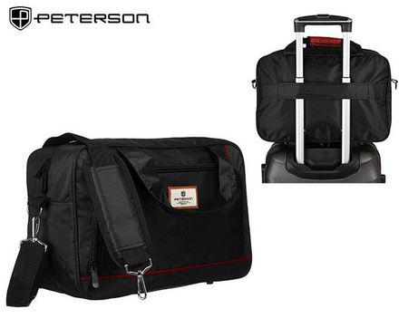 Peterson Torba podróżna PTN BPT-03 BLACK-RED