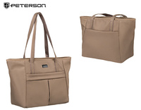 Women's handbag PTN CTY-08 Beige