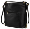 Women's Bag and Urban Backpack in One made of Eco-leather PU R-KP-18-A19 Black