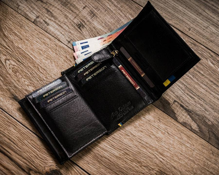 PETERSON PTN 324-P-UP UA RFID leather wallet