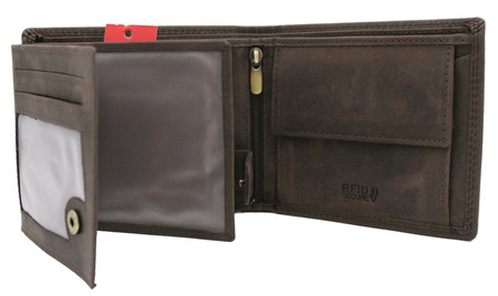 PTN Leather Wallet N992-CHM-M Brown