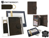 Leather wallet+key ring gift set PETERSON PTN SET-M-1542L-CHM