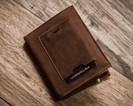 PETERSON PTN 303-P-UP UA RFID leather wallet