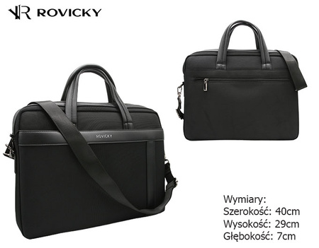 Torba męska PU R-C5905 Black