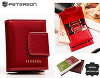 PETERSON PTN 42329-SAF RFID leather wallet