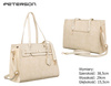 Torebka damska PU PTN R-1907 Beige