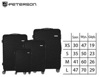 PTN ML-29-SET4 Black Suitcase Set