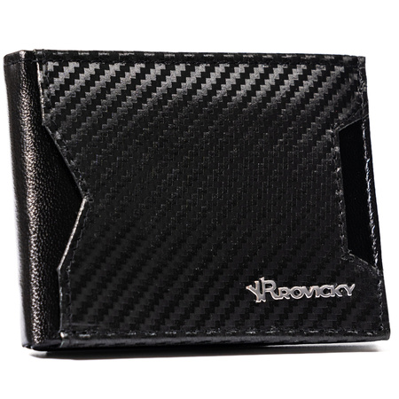 ROVICKY RFID leather wallet R-RM-21-GCL-CF