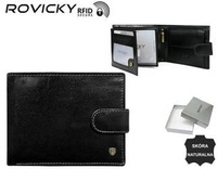 Portfel skórzany RFID ROVICKY N992L-RVT