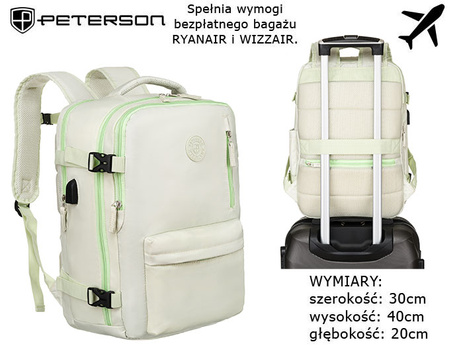 Plecak podróżny PTN 23129 Green