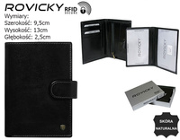 Leather men walllet ROVICKY N74L-RVT