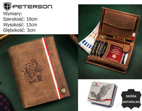 PETERSON PTN 333PW RFID leather wallet