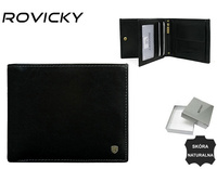 Portfel męski skórzany N01-RVT Black