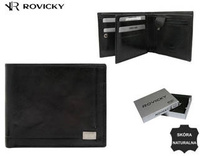 Portfel skórzany RFID ROVICKY PC-107-BAR-2519