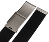 Pasek parciany PETERSON PTN SILVER-BLACK