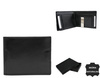 Men's leather wallet N78-VT-NL BLACK+BLACK