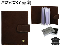 Skórzane etui na dokumenty TW-04-RVT-2329 D.Brown