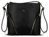 Women's Bag and Urban Backpack in One made of Eco-leather PU R-KP-18-A19 Black