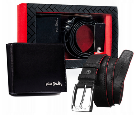 PIERRE CARDIN ZM-PC27 belt+wallet set