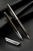 Zestaw dwóch eleganckich długopisów Peterson PTN 226-SET2 Black-Silver