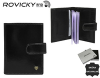 Skórzane etui na dokumenty TW-04-RVT Black