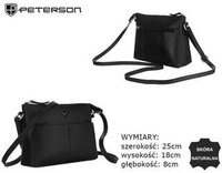 PETERSON leather handbag PTN TOR-306-SNC