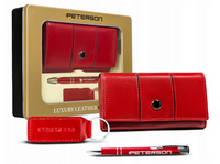 Peterson zestaw portfel+długopis+brelok PTN ZD36
