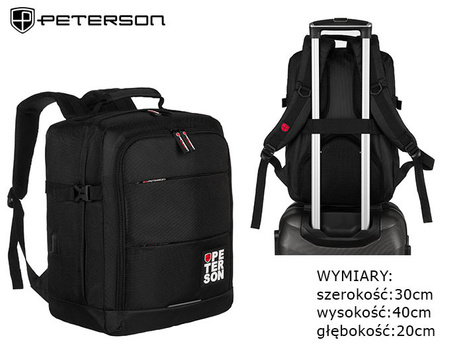 PETERSON PTN PLG-01-T polyester backpack