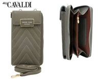 PU handbag-wallet M-10-8086 Gray