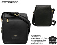 PETERSON leather bag PTN 5047-NDM