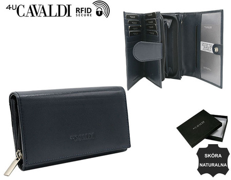 CAVALDI RD-21-GCL 4U RFID leather wallet