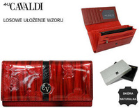 Leather wallet RFID 4U CAVALDI H27-3-DBF