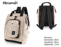 Backpack with pouch Himawari 0403-05