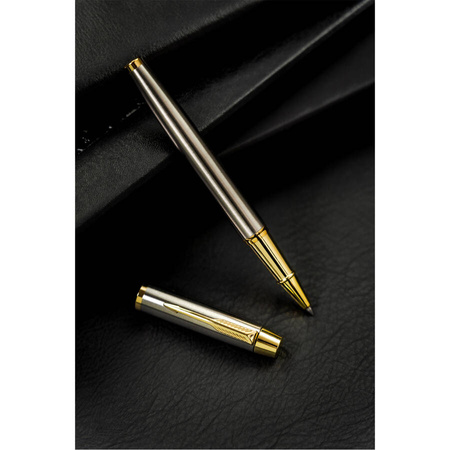 Pen with Cap in Gift Box Peterson PTN 222 Silver-Gold