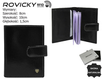 Skórzane etui na dokumenty TW-04-RVT Black