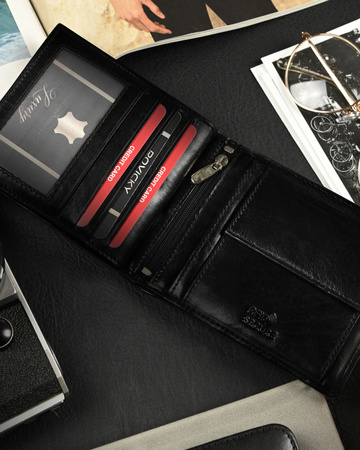 RONALDO N01-VT RFID leather wallet