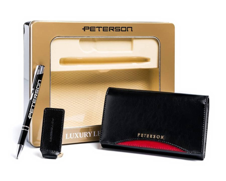 Peterson zestaw portfel+długopis+brelok PTN ZD19