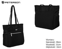 A women's shoulder bag  PTN CTY-03 Black